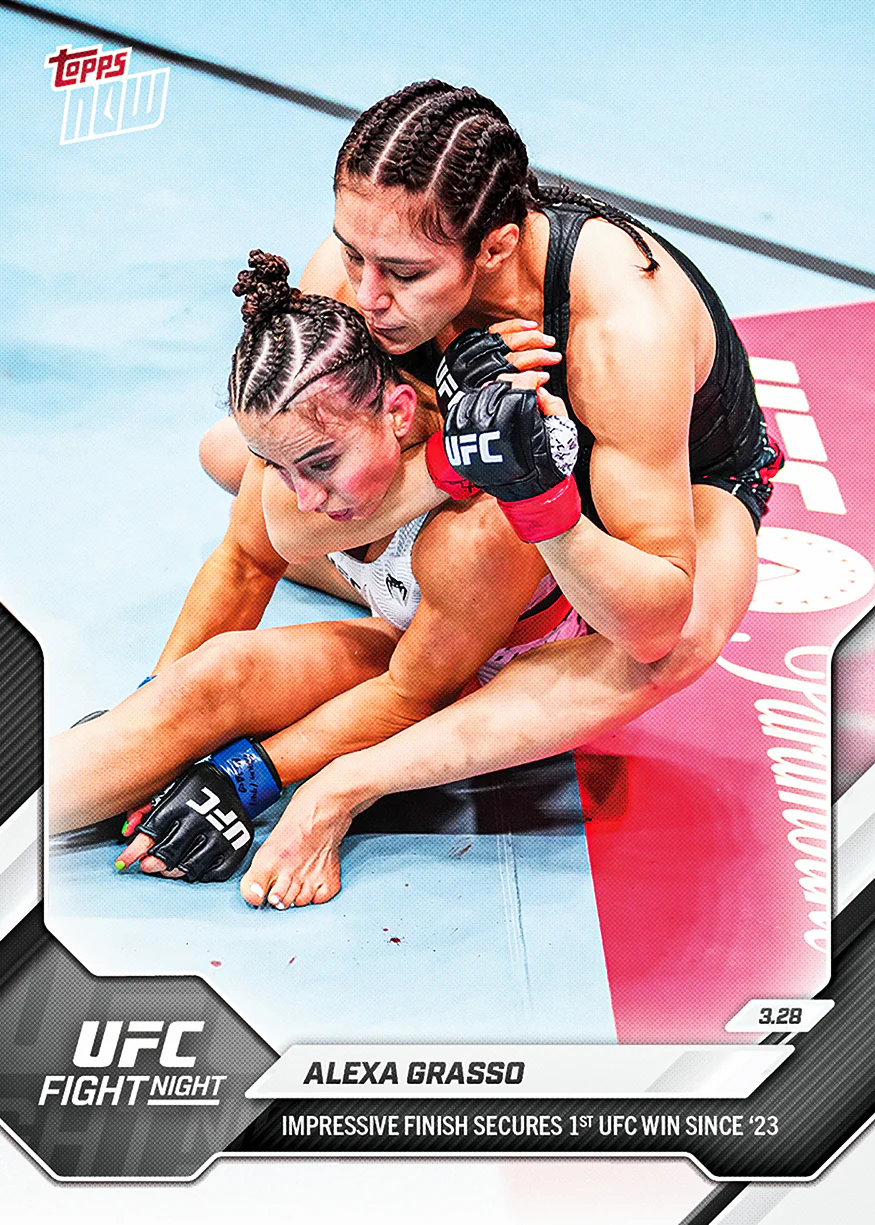 2026 UFC Topps NOW #11 Alexa Grasso
