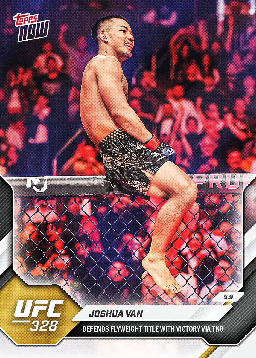 2026 UFC Topps NOW #16 Joshua Van