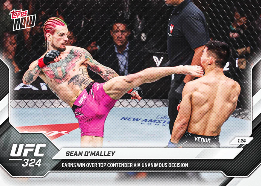 2026 UFC Topps NOW #2 Sean OMalley