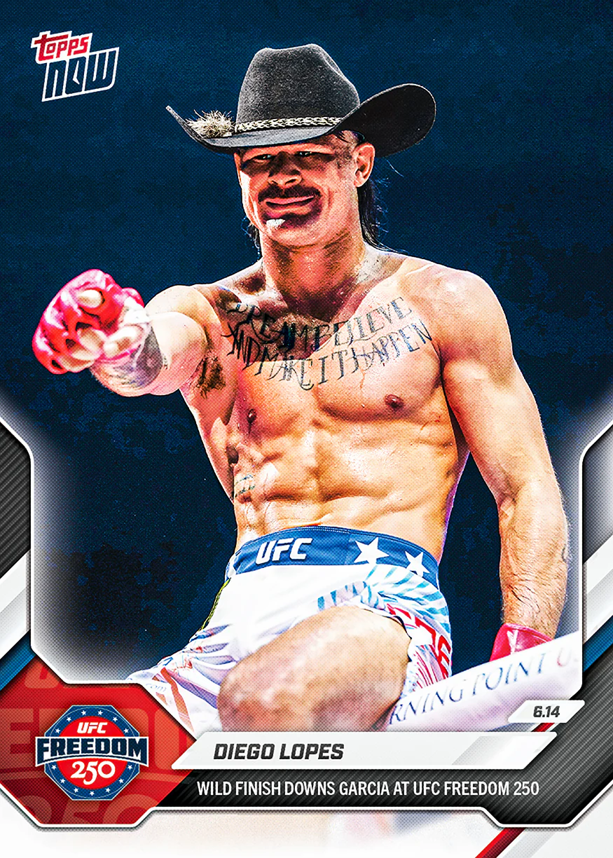 2026 UFC Topps NOW #23 Diego Lopes
