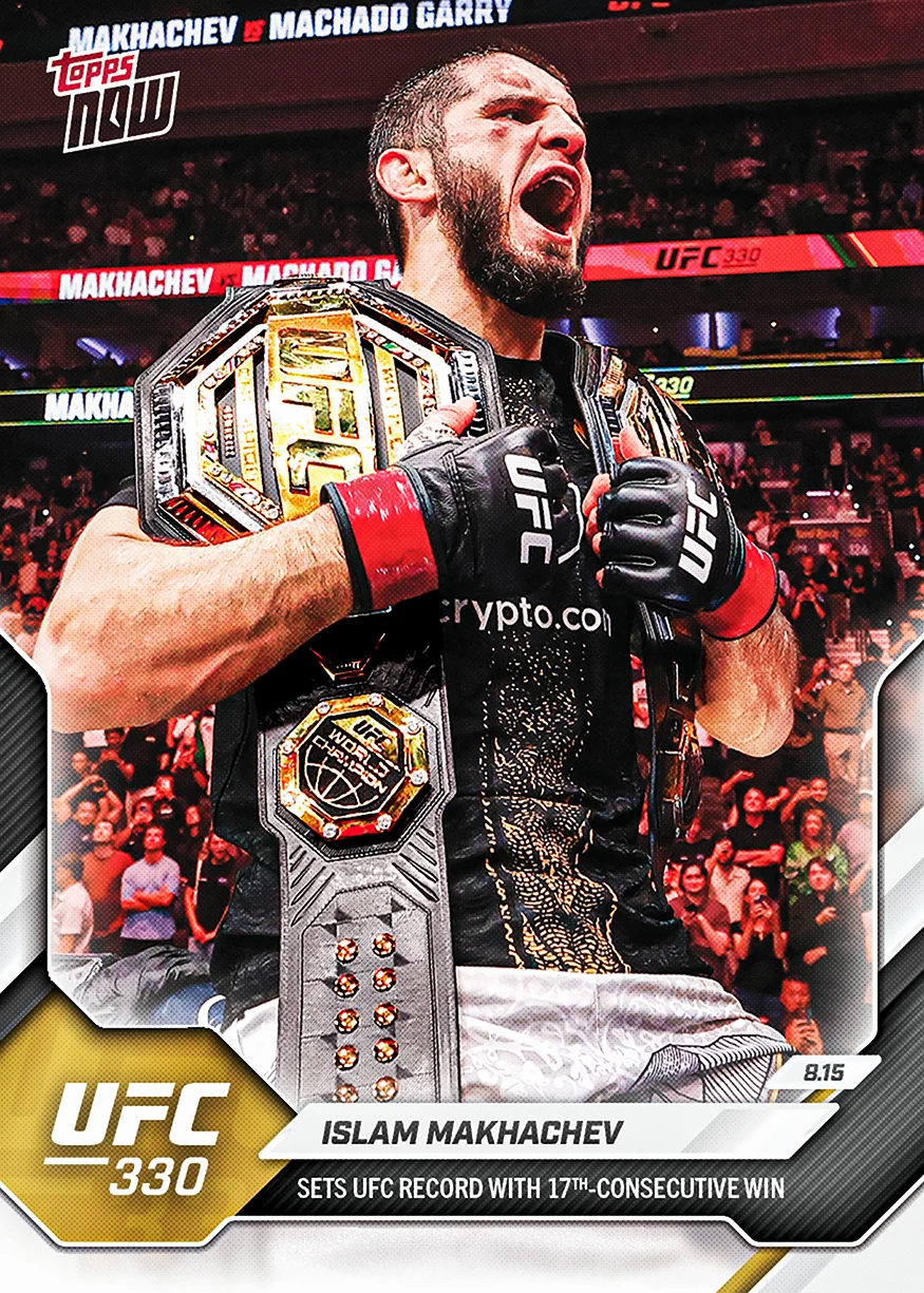 2026 UFC Topps NOW #28 Islam Makhachev