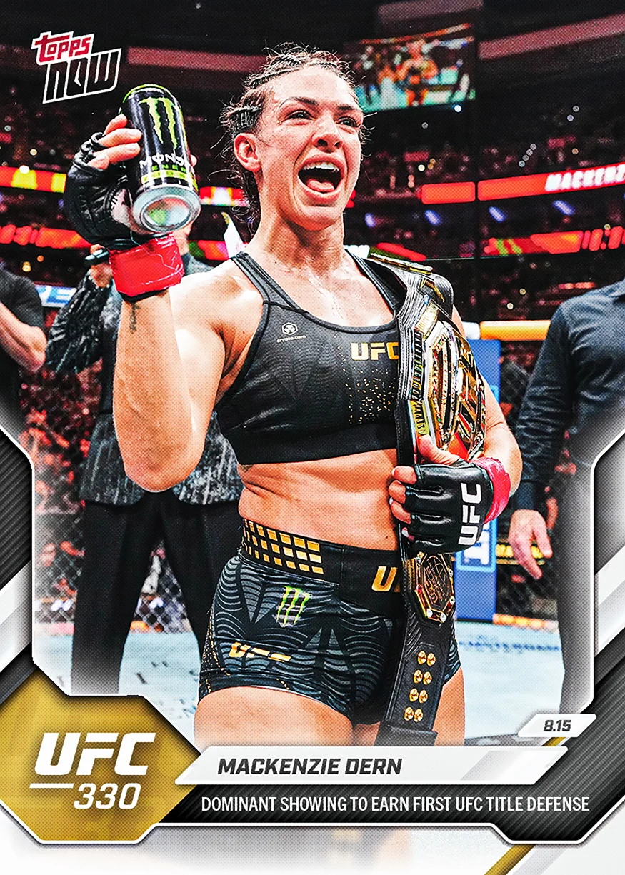 2026 UFC Topps NOW #29 Mackenzie Dern