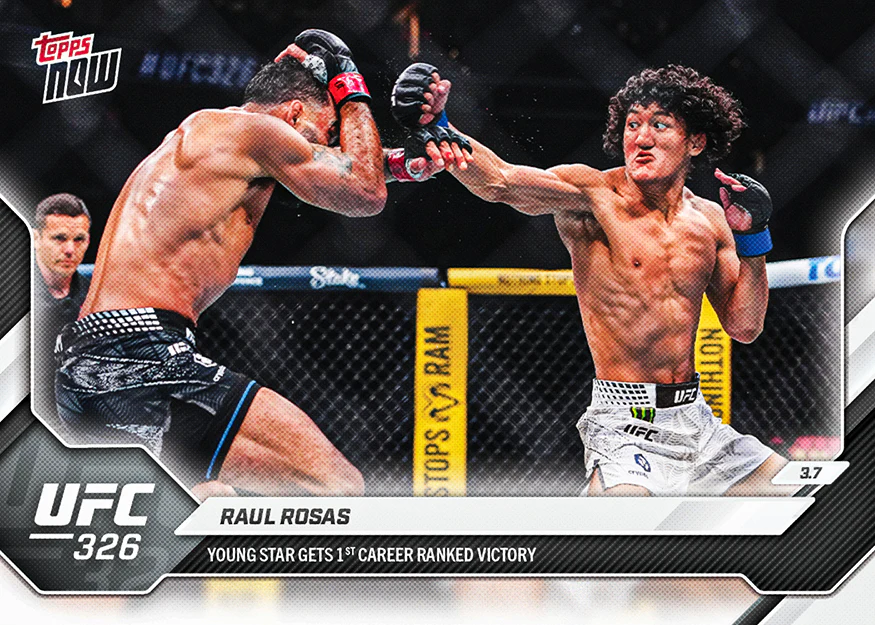 2026 UFC Topps NOW #9 Raul Rosas