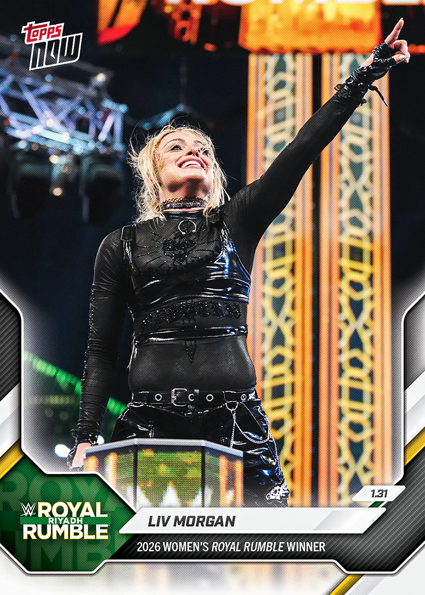 2026 WWE Topps NOW #11 Liv Morgan