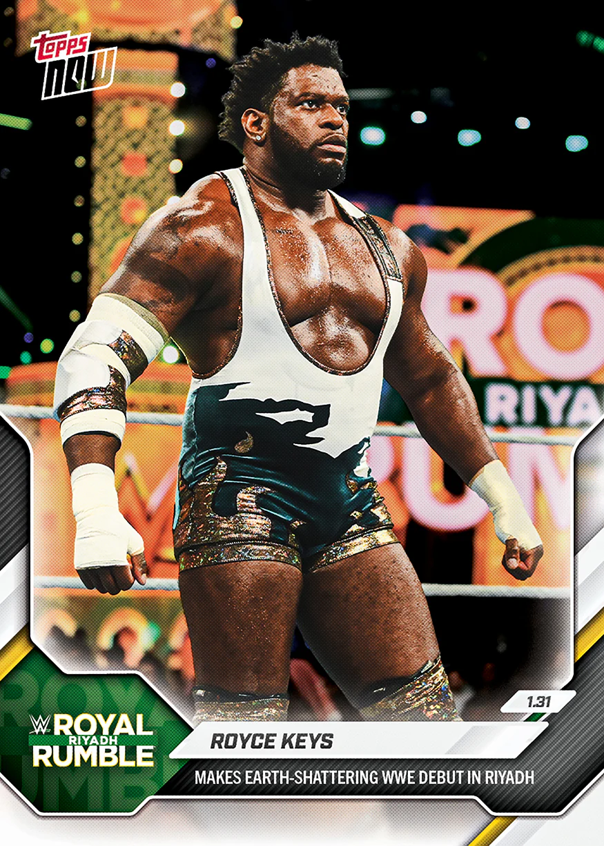 2026 WWE Topps NOW #14 Royce Keys