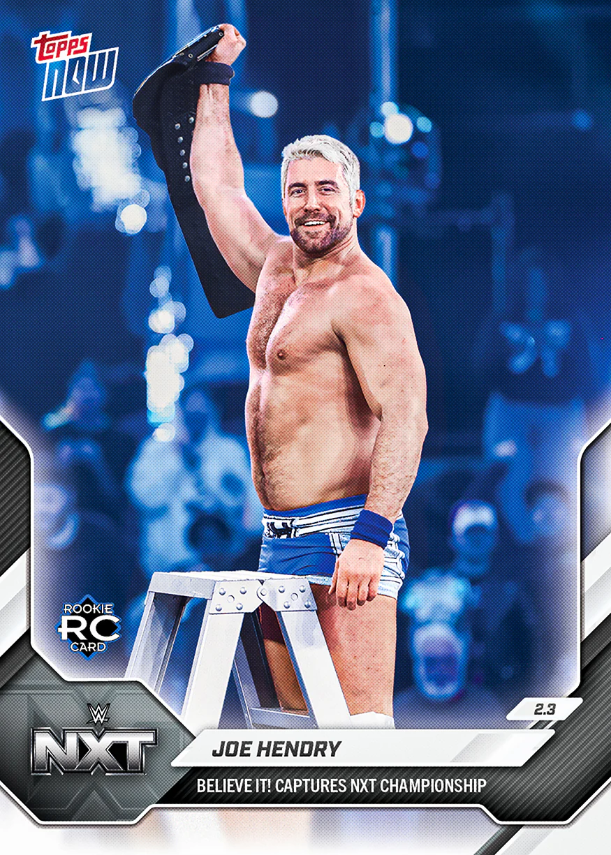 2026 WWE Topps NOW #16 Joe Hendry
