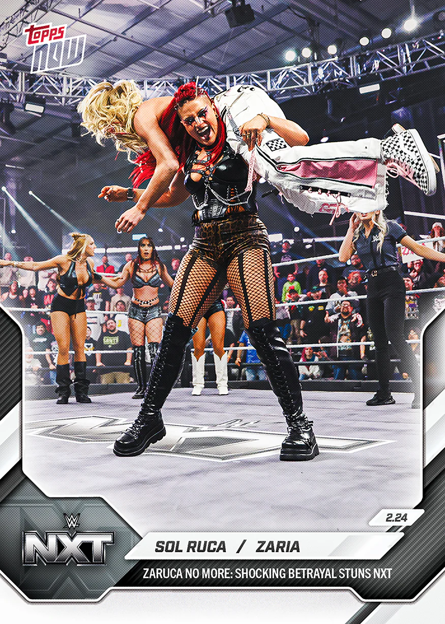 2026 WWE Topps NOW #19 Sol Ruca / Zaria