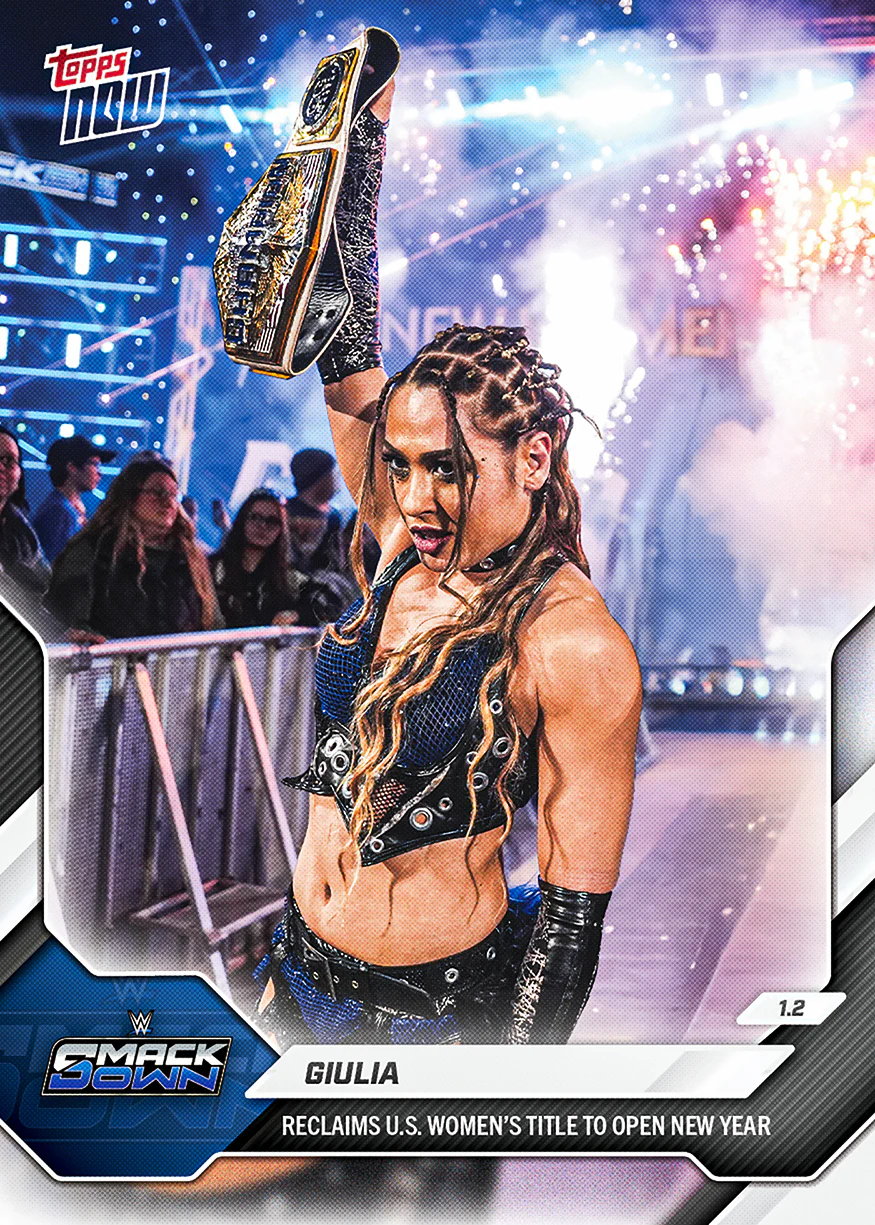 2026 WWE Topps NOW #2 Giulia