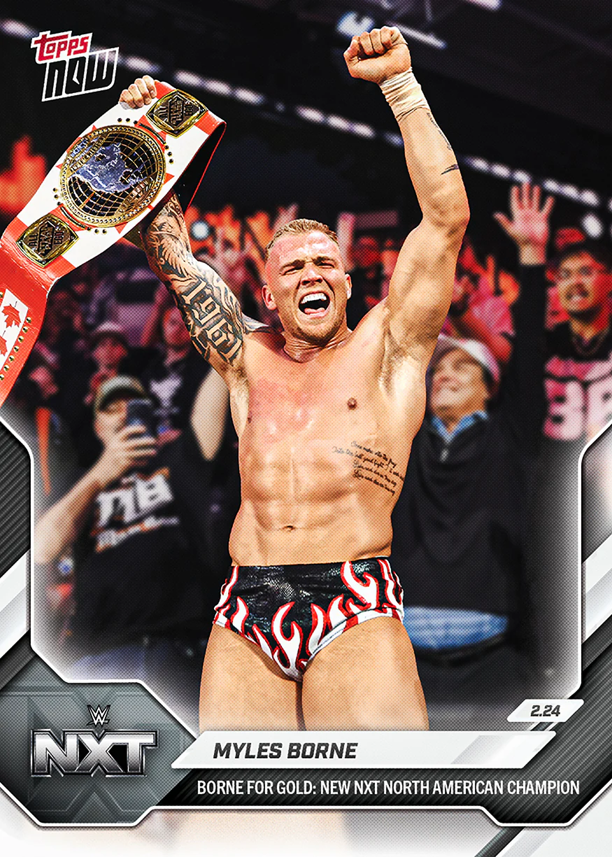 2026 WWE Topps NOW #20 Myles Borne