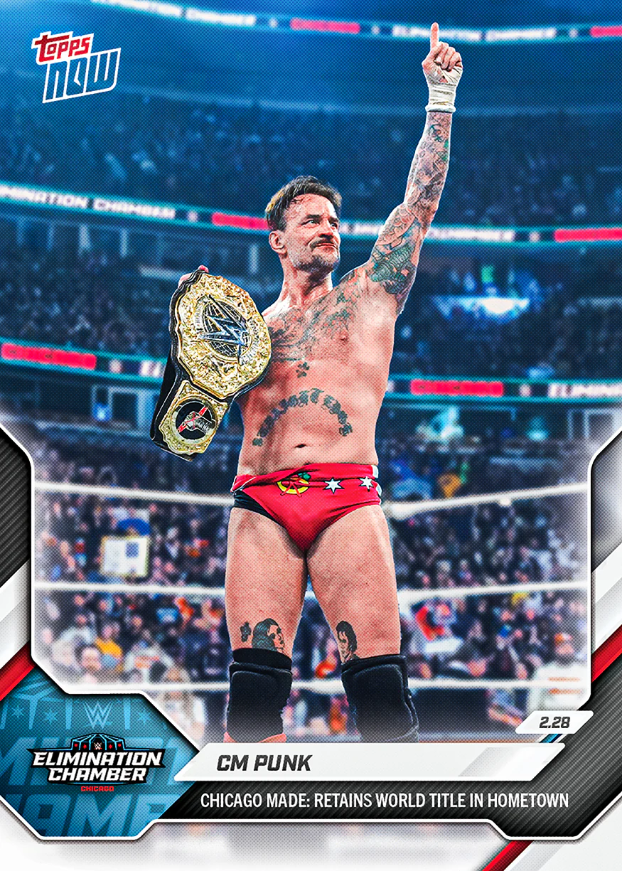 2026 WWE Topps NOW #23 CM Punk