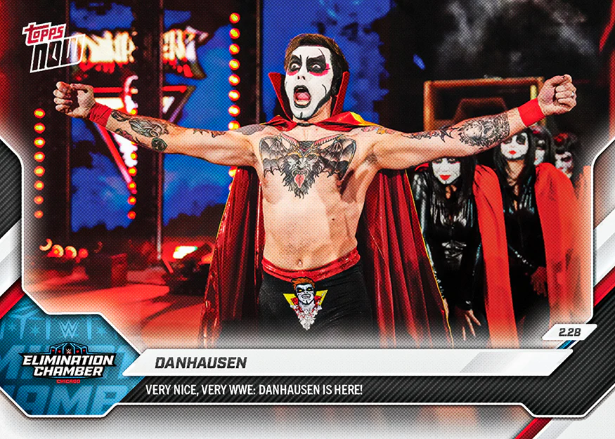 2026 WWE Topps NOW #24 Danhausen