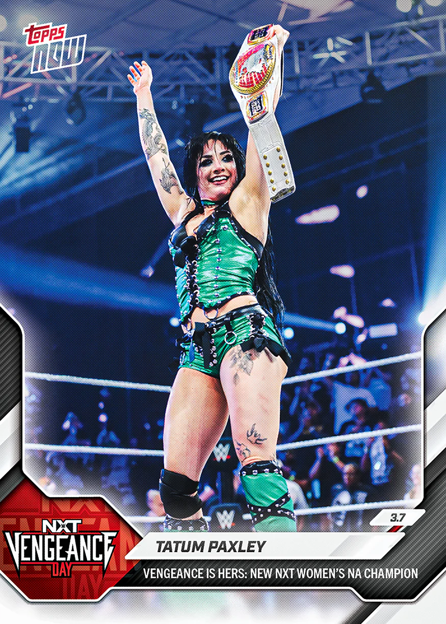2026 WWE Topps NOW #30 Tatum Paxley