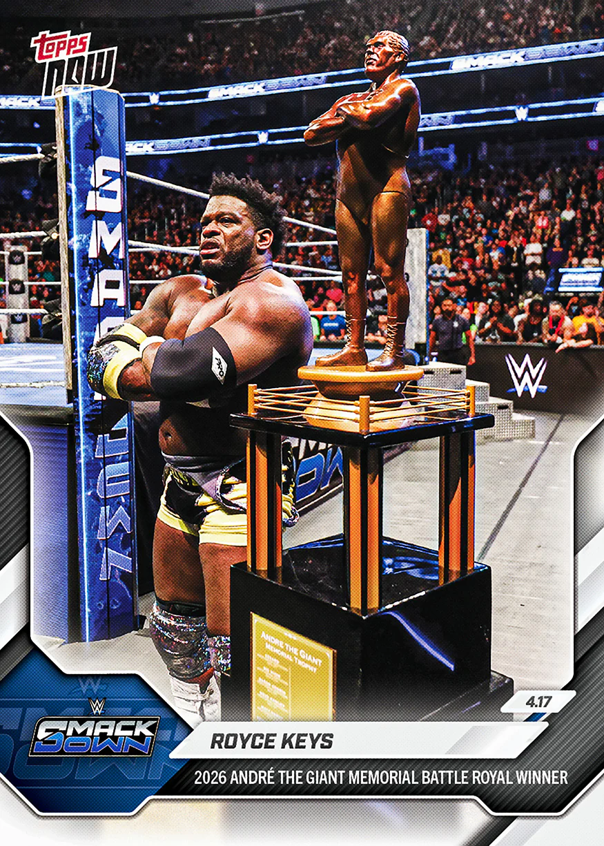 2026 WWE Topps NOW #37 Royce Keys