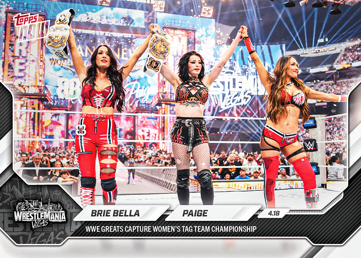 2026 WWE Topps NOW #39 Brie Bella/Paige