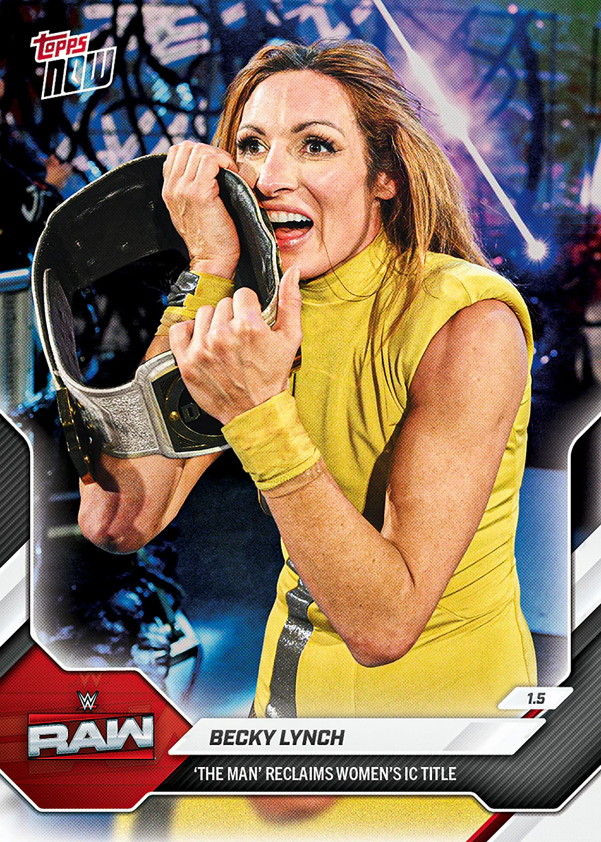 2026 WWE Topps NOW #4 Becky Lynch