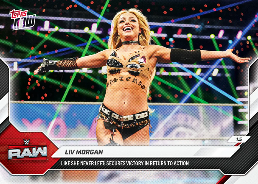 2026 WWE Topps NOW #5 Liv Morgan