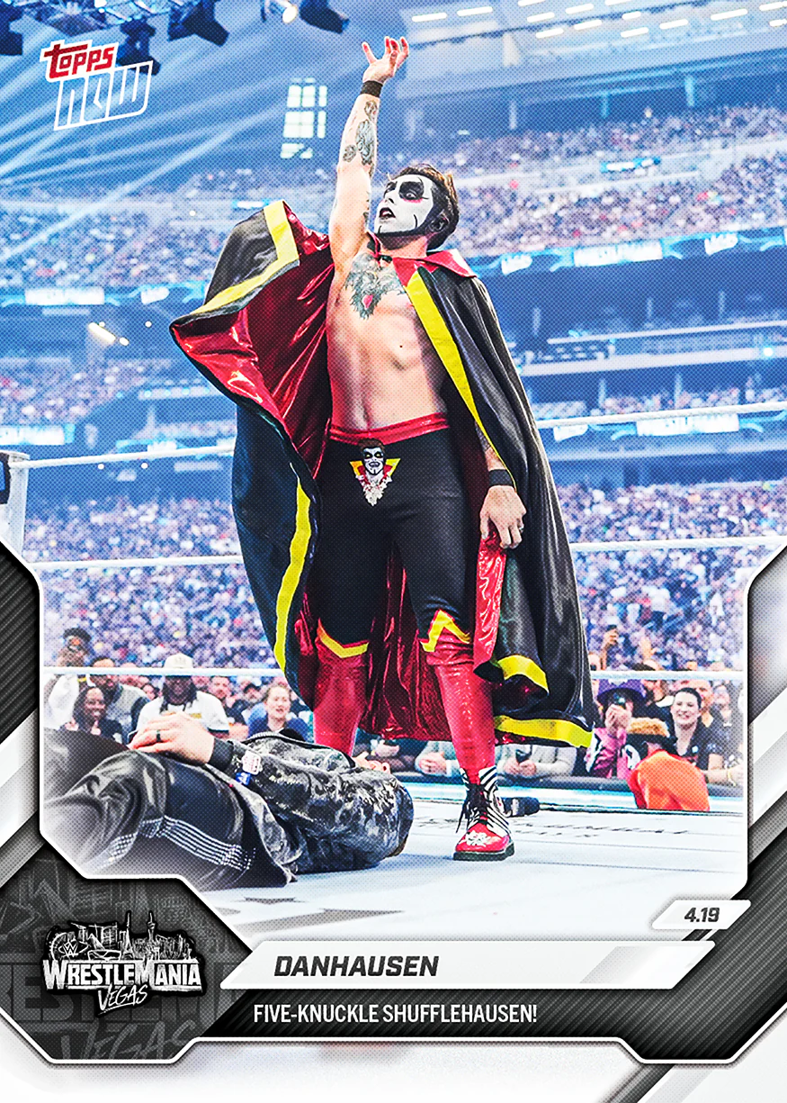 2026 WWE Topps NOW #50 Danhausen