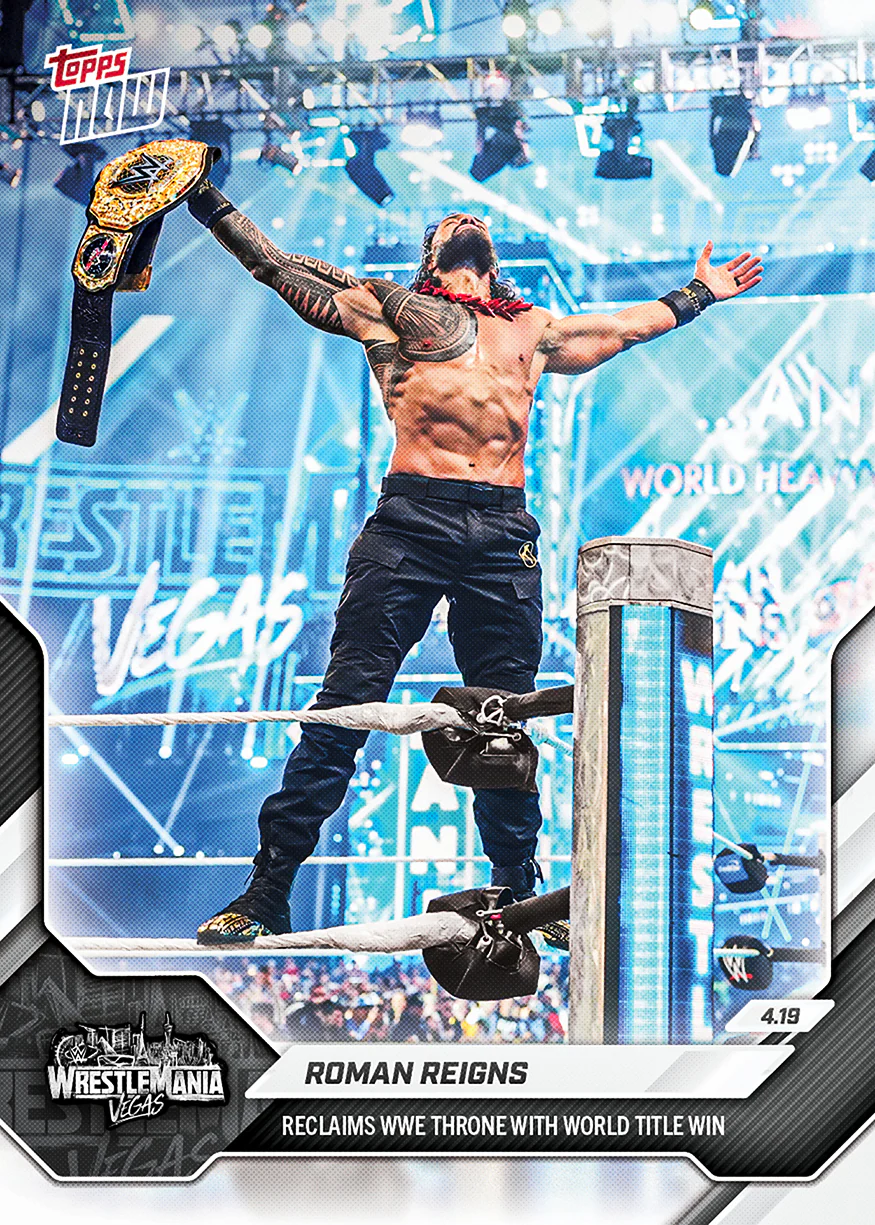 2026 WWE Topps NOW #51 Roman Reigns