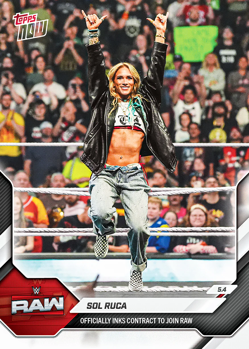 2026 WWE Topps NOW #55 Sol Ruca