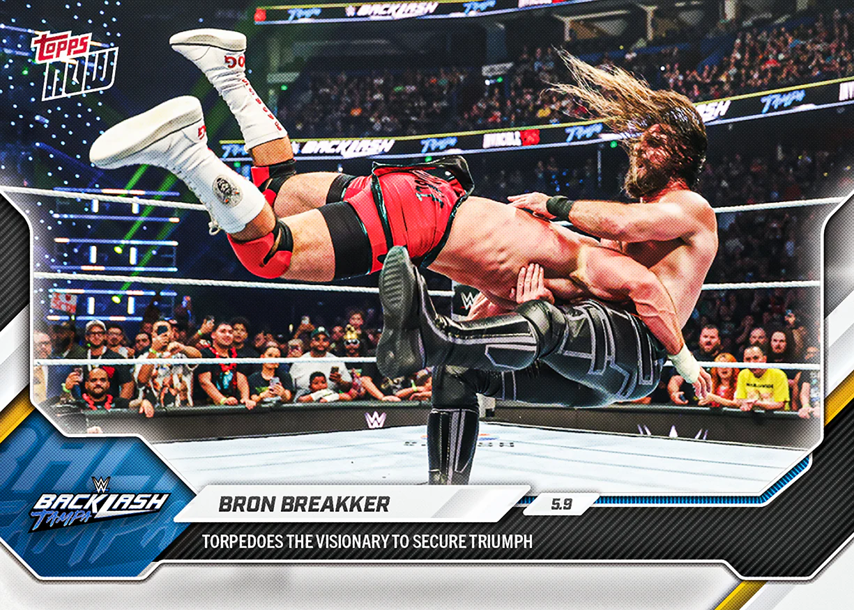 2026 WWE Topps NOW #56 Bron Breakker