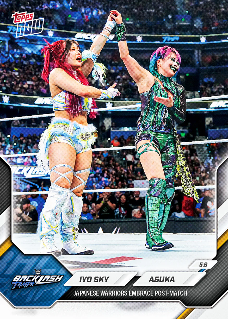 2026 WWE Topps NOW #58 IYO SKY / Asuka