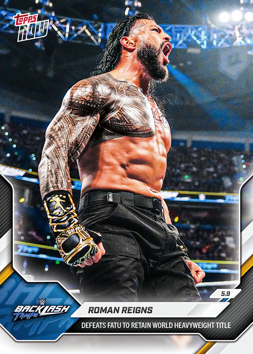 2026 WWE Topps NOW #59 Roman Reigns
