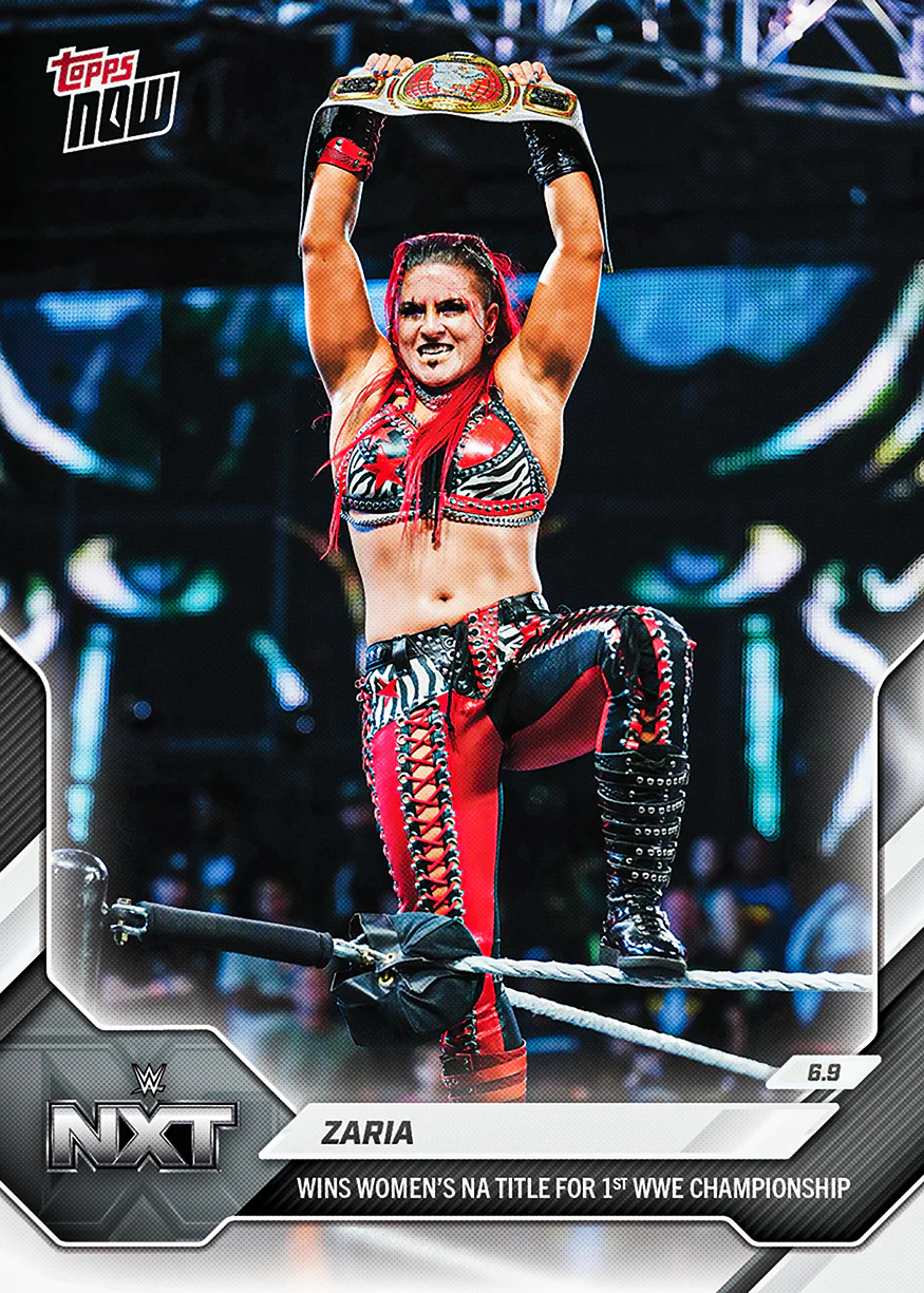 2026 WWE Topps NOW #64 Zaria