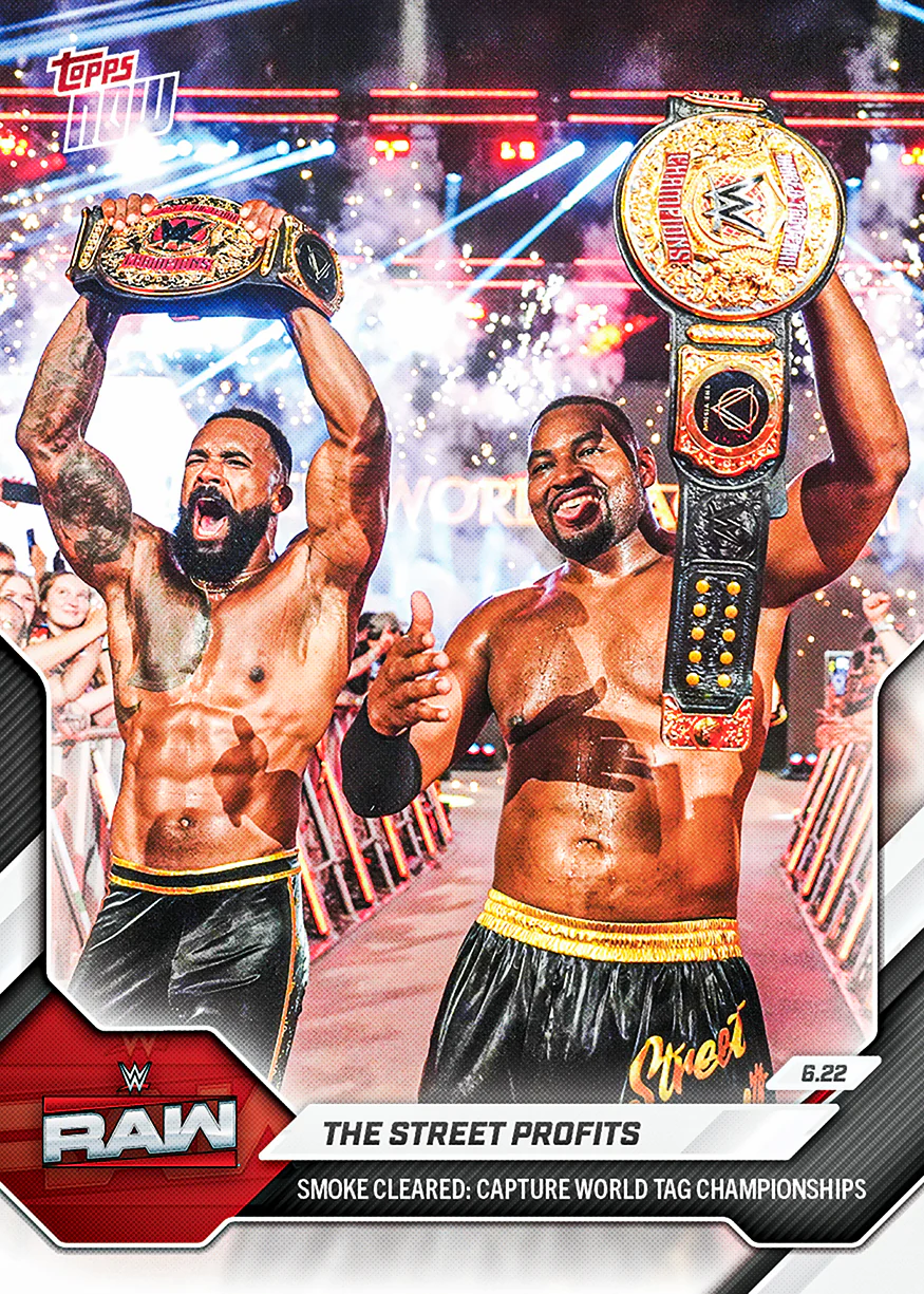 2026 WWE Topps NOW #65 The Street Profits