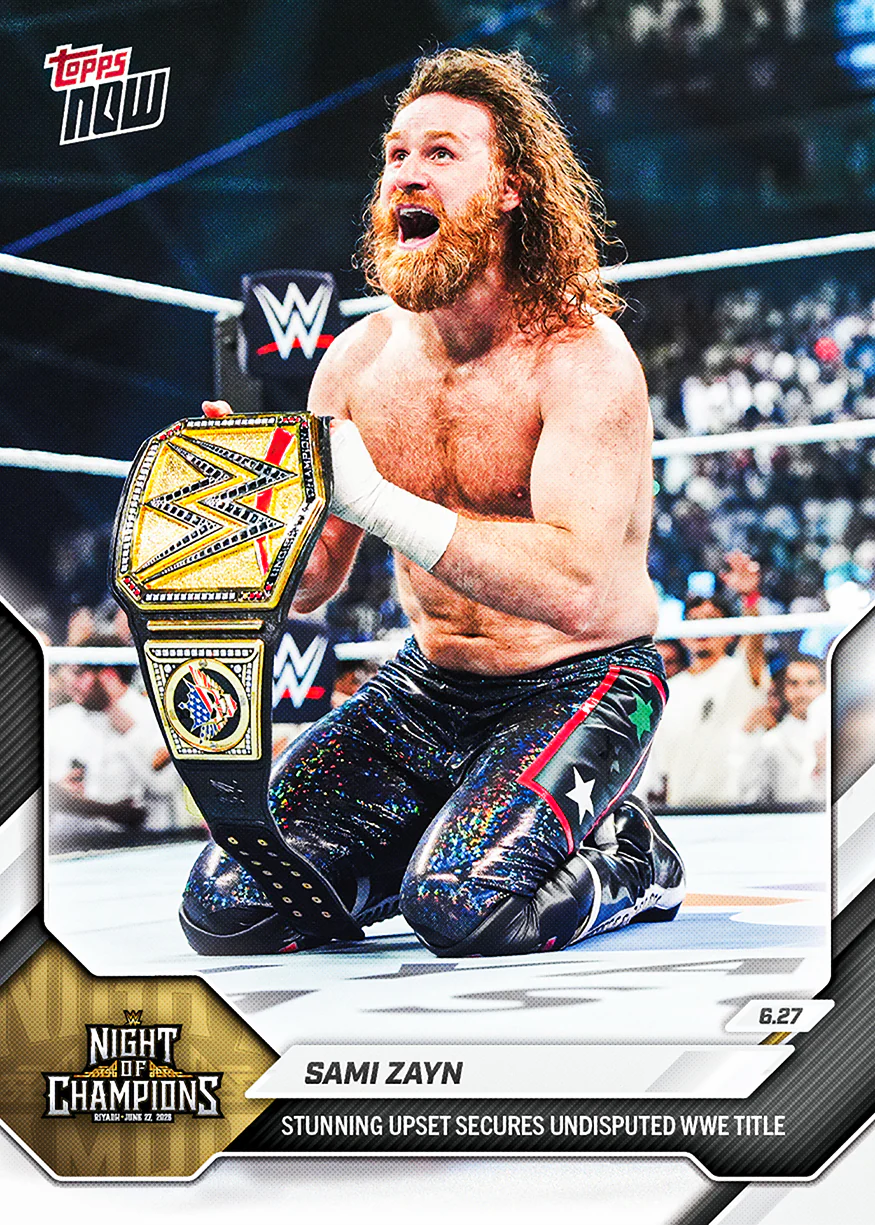 2026 WWE Topps NOW #68 Sami Zayn