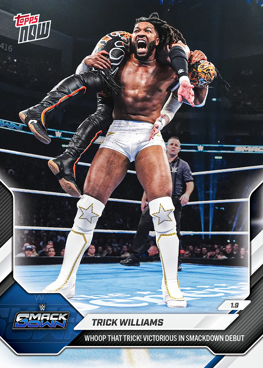 2026 WWE Topps NOW #7 Trick Williams