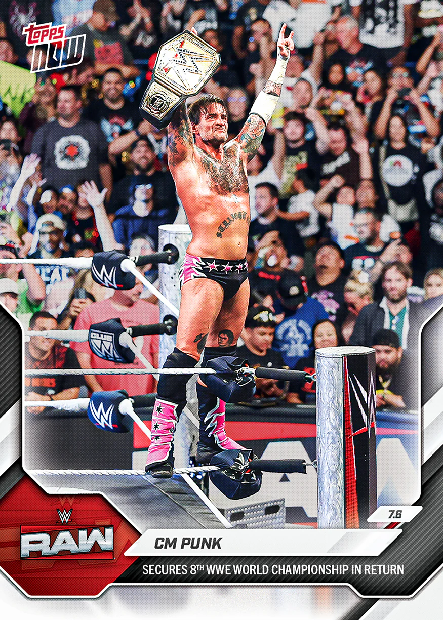 2026 WWE Topps NOW #70 CM Punk