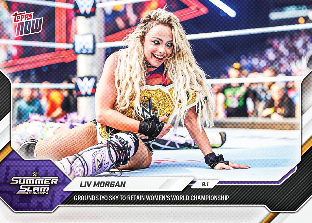 2026 WWE Topps NOW #75 Liv Morgan