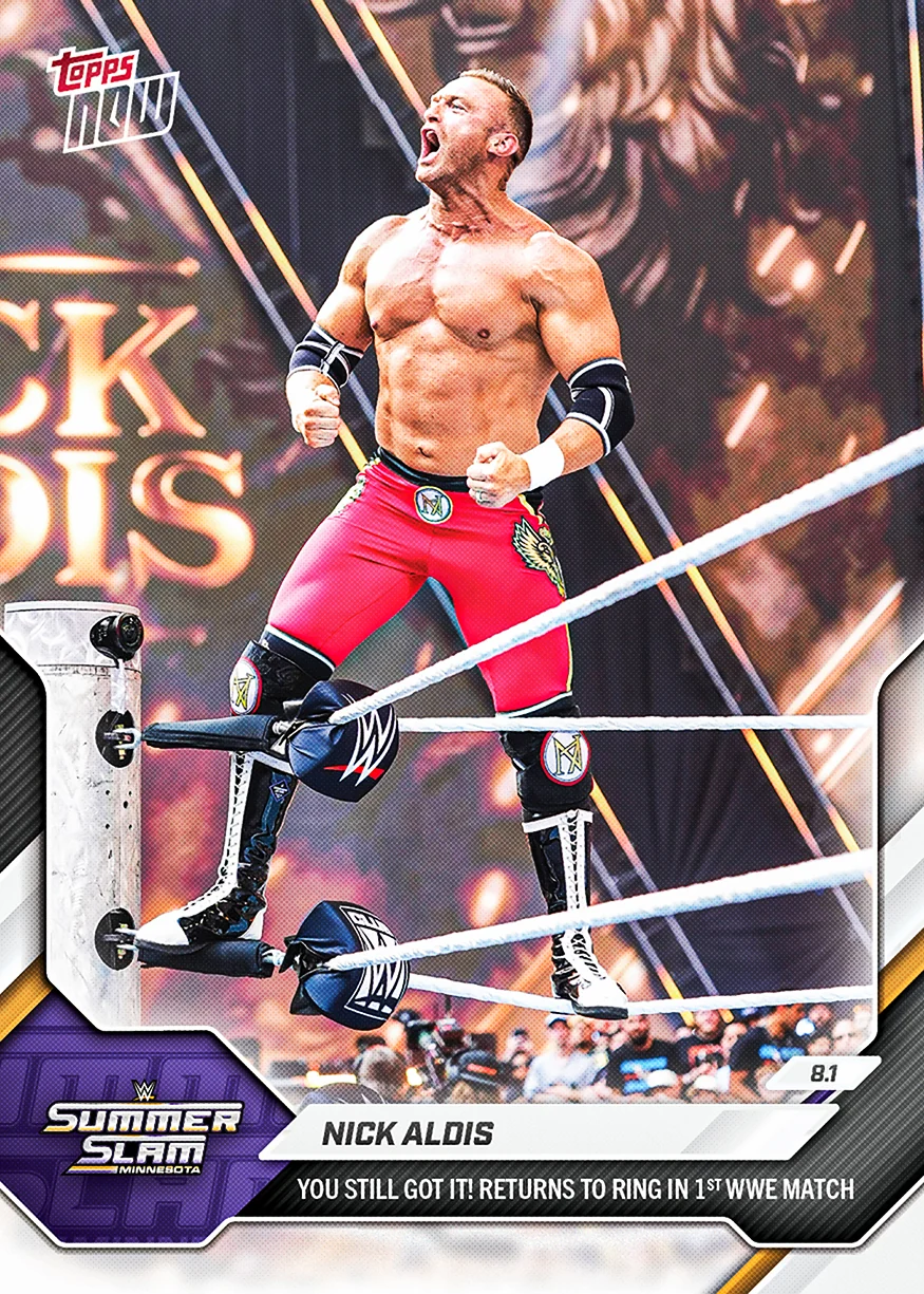 2026 WWE Topps NOW #76 Nick Aldis