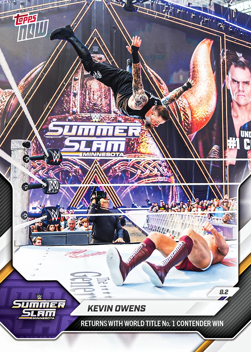 2026 WWE Topps NOW #79 Kevin Owens