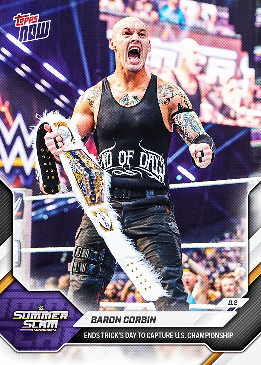 2026 WWE Topps NOW #80 Baron Corbin