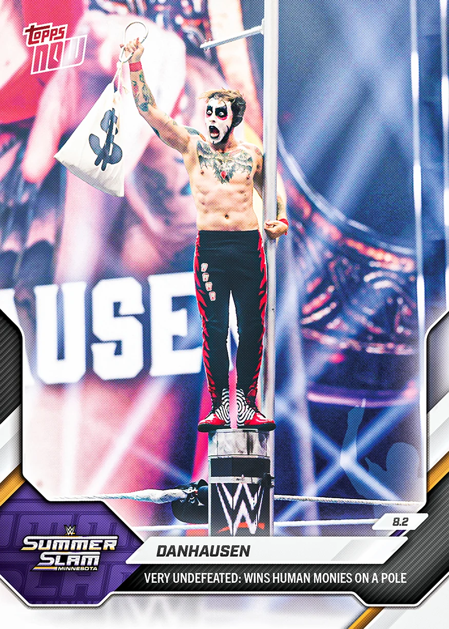 2026 WWE Topps NOW #82 Danhausen