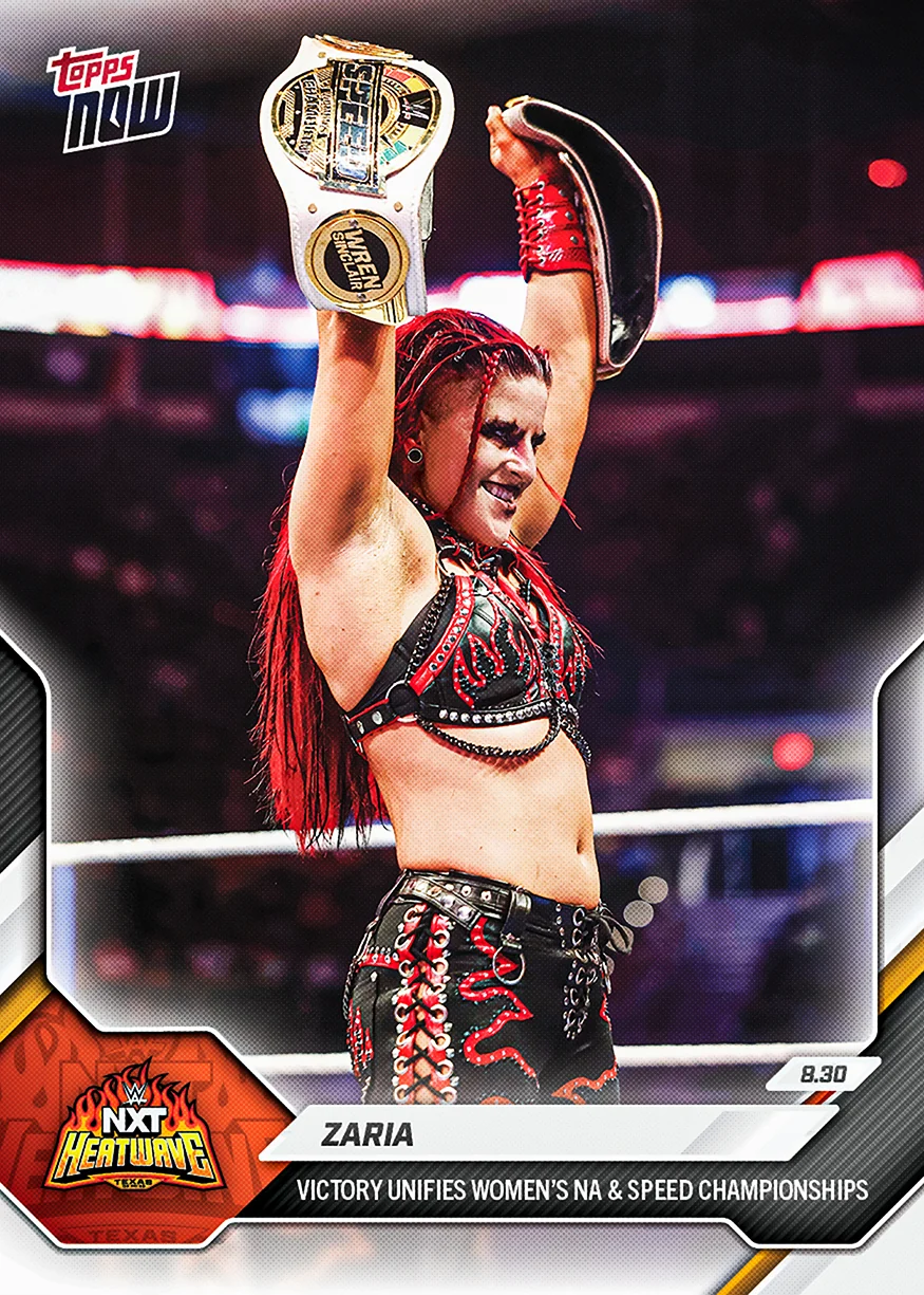 2026 WWE Topps NOW #90 Zaria