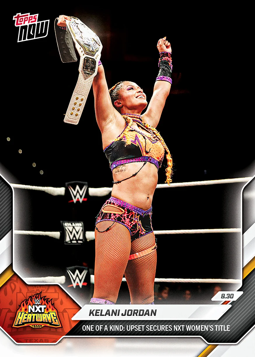 2026 WWE Topps NOW #91 Kelani Jordan