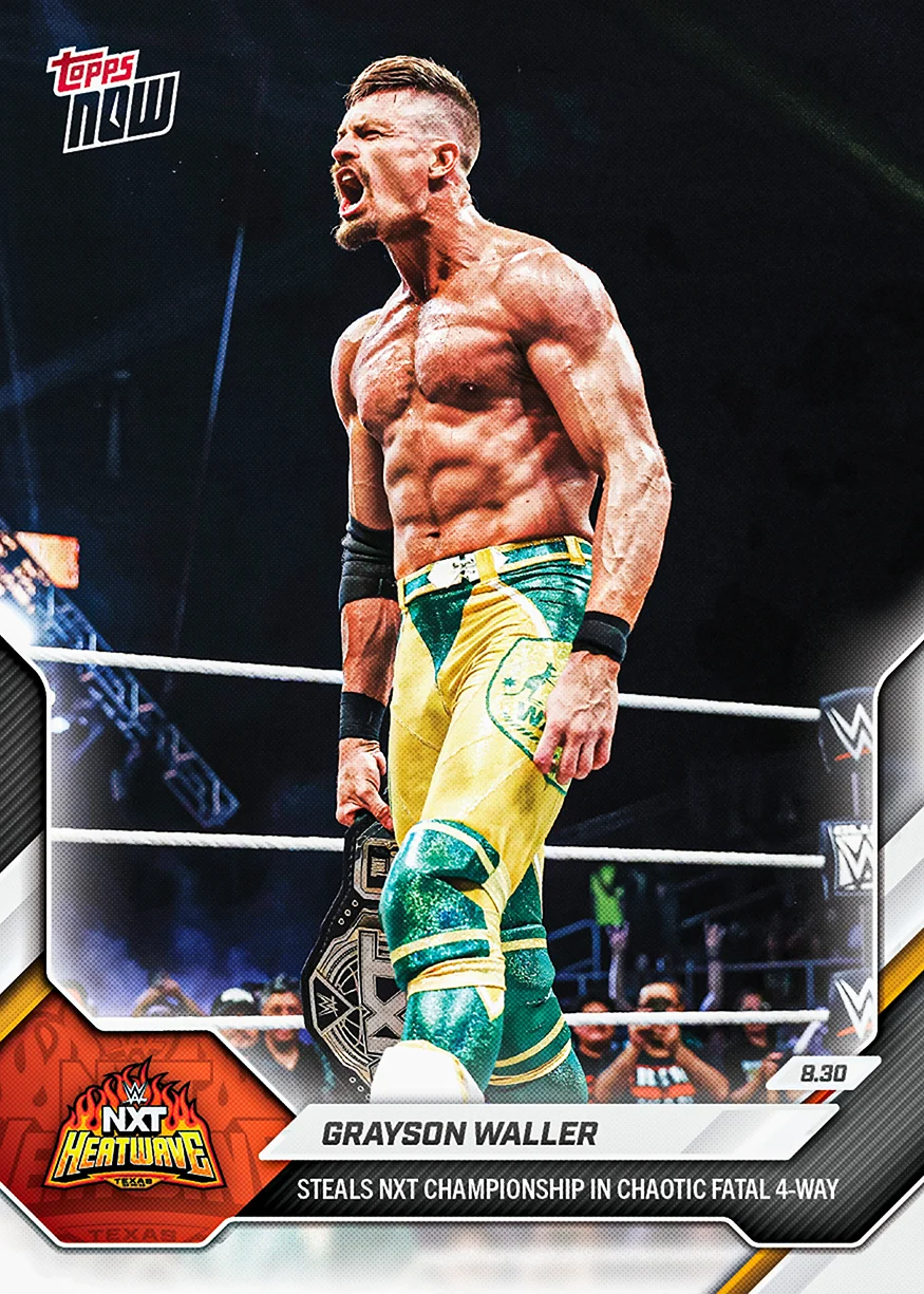 2026 WWE Topps NOW #92 Grayson Waller