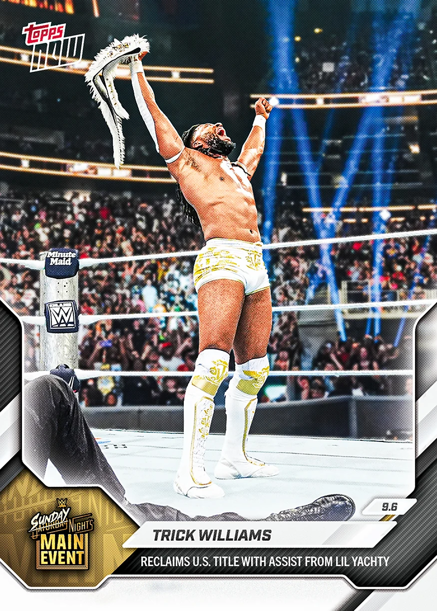 2026 WWE Topps NOW #93 Trick Williams