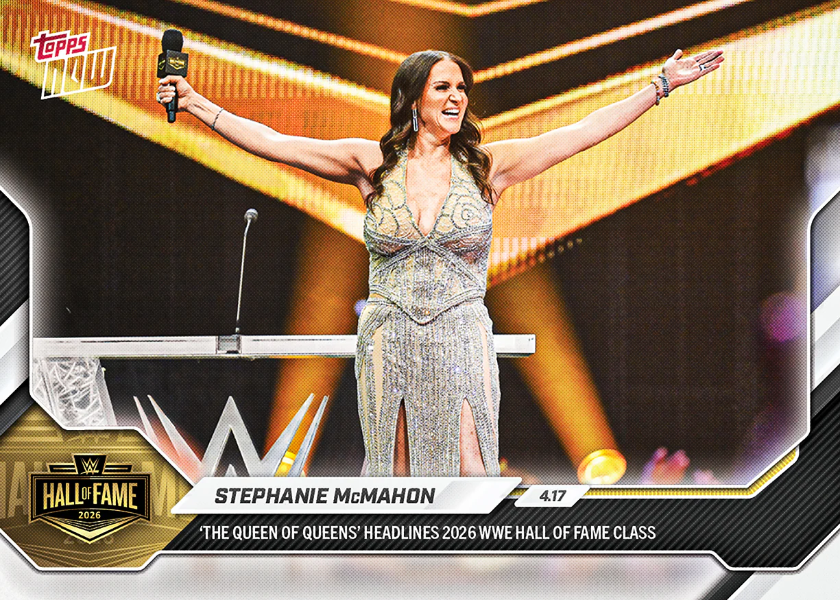 2026 WWE Topps NOW #HOF1 Stephanie McMahon