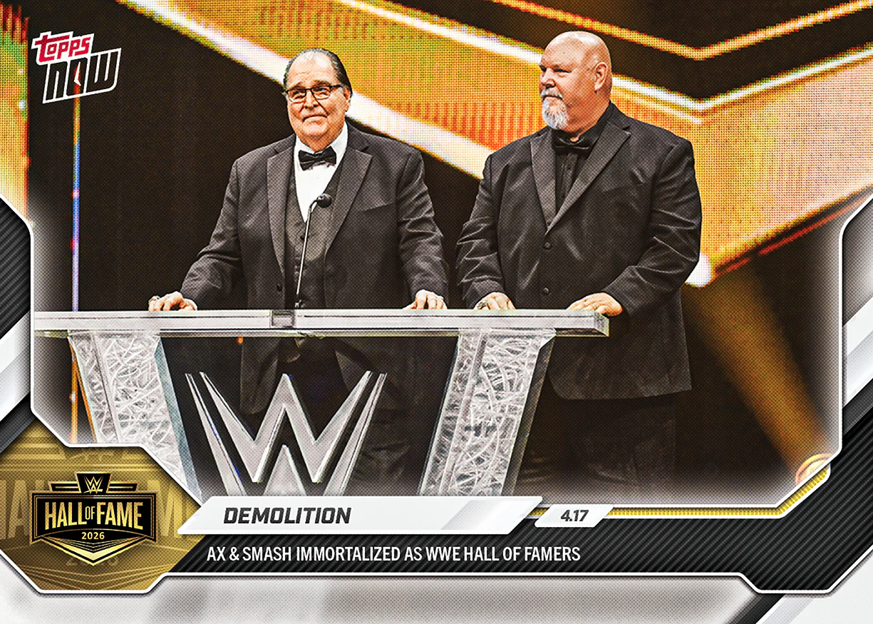 2026 WWE Topps NOW #HOF3 Demolition