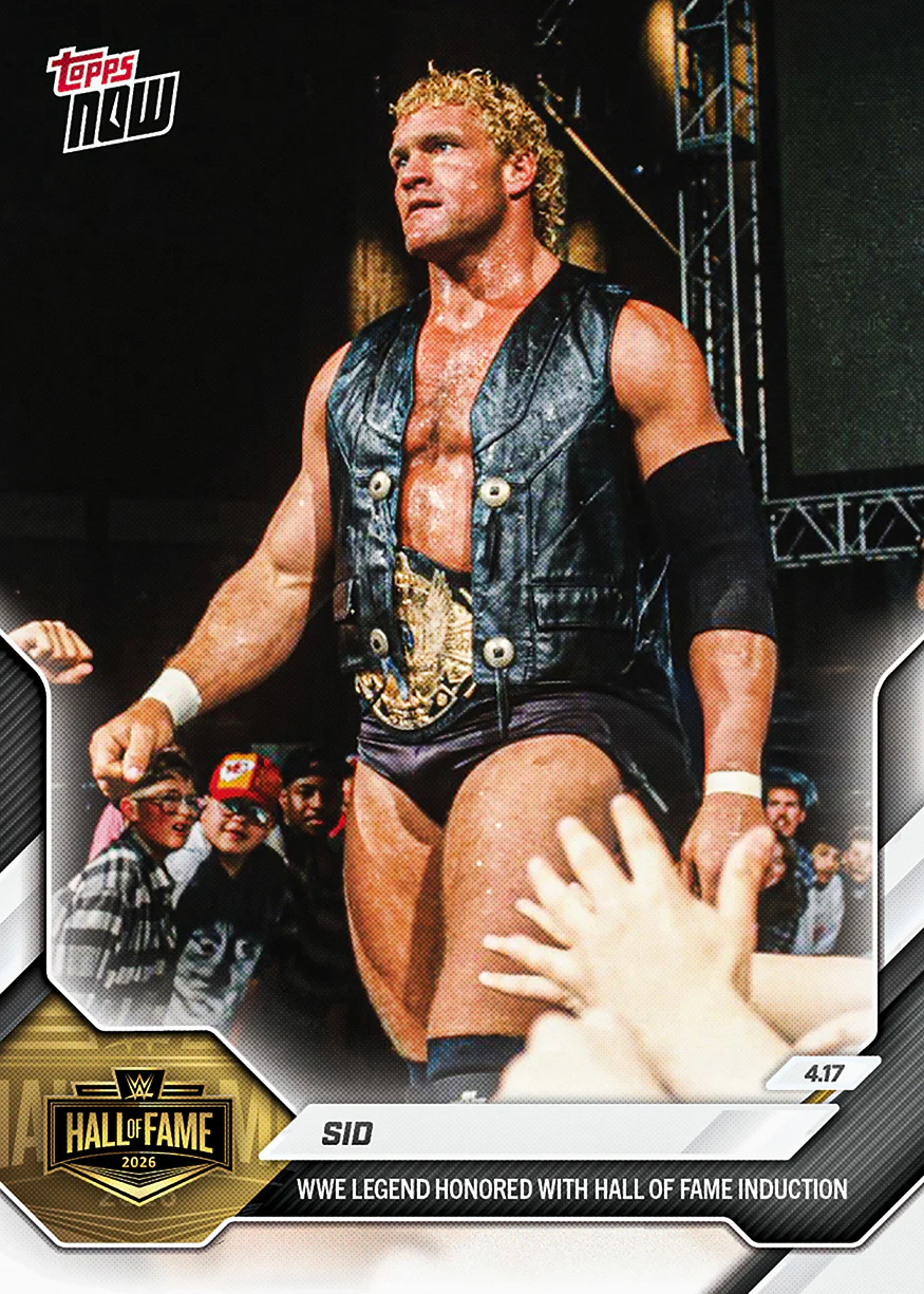 2026 WWE Topps NOW #HOF5 Sid