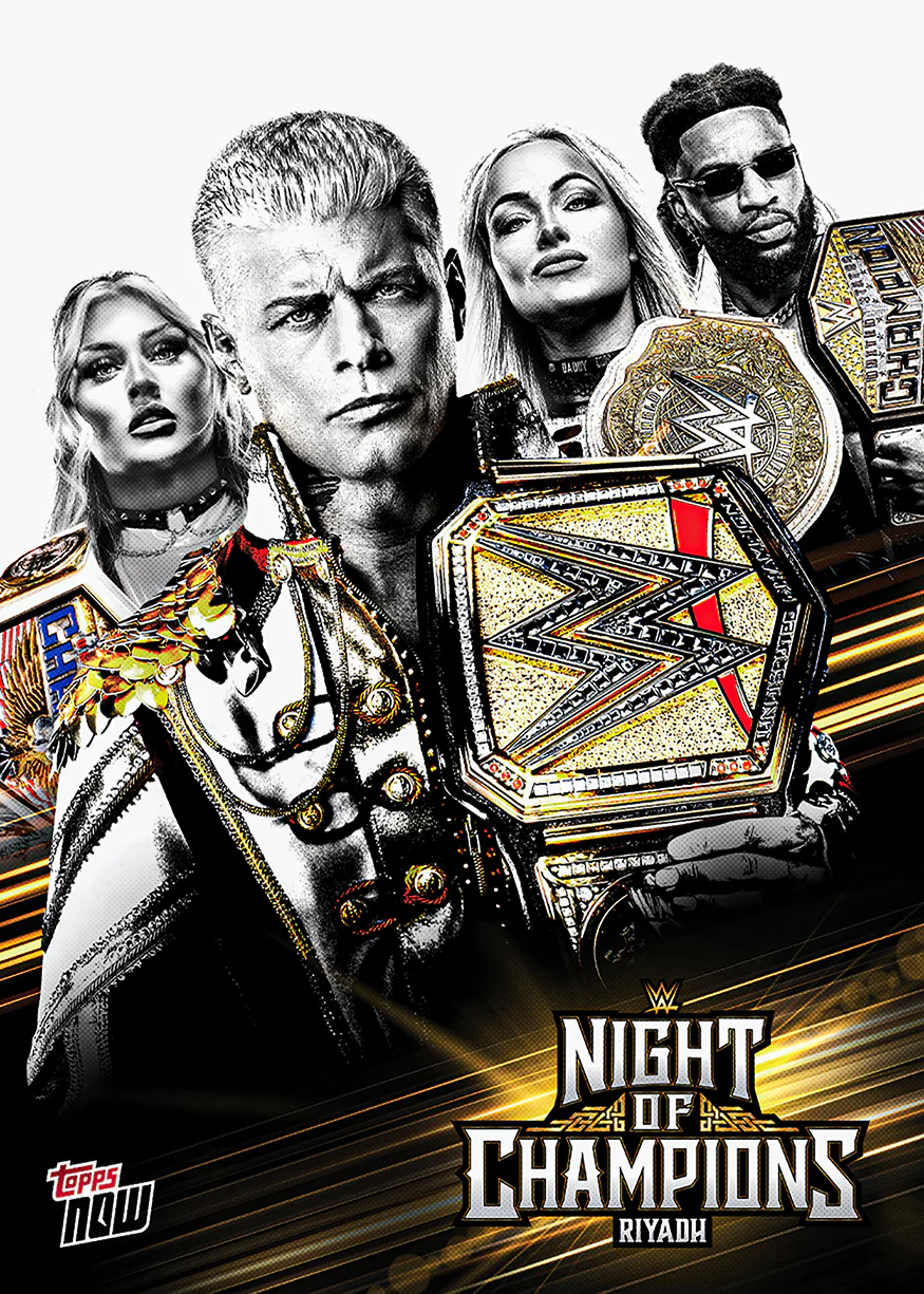 2026 WWE Topps NOW #NOCH Night of Champions