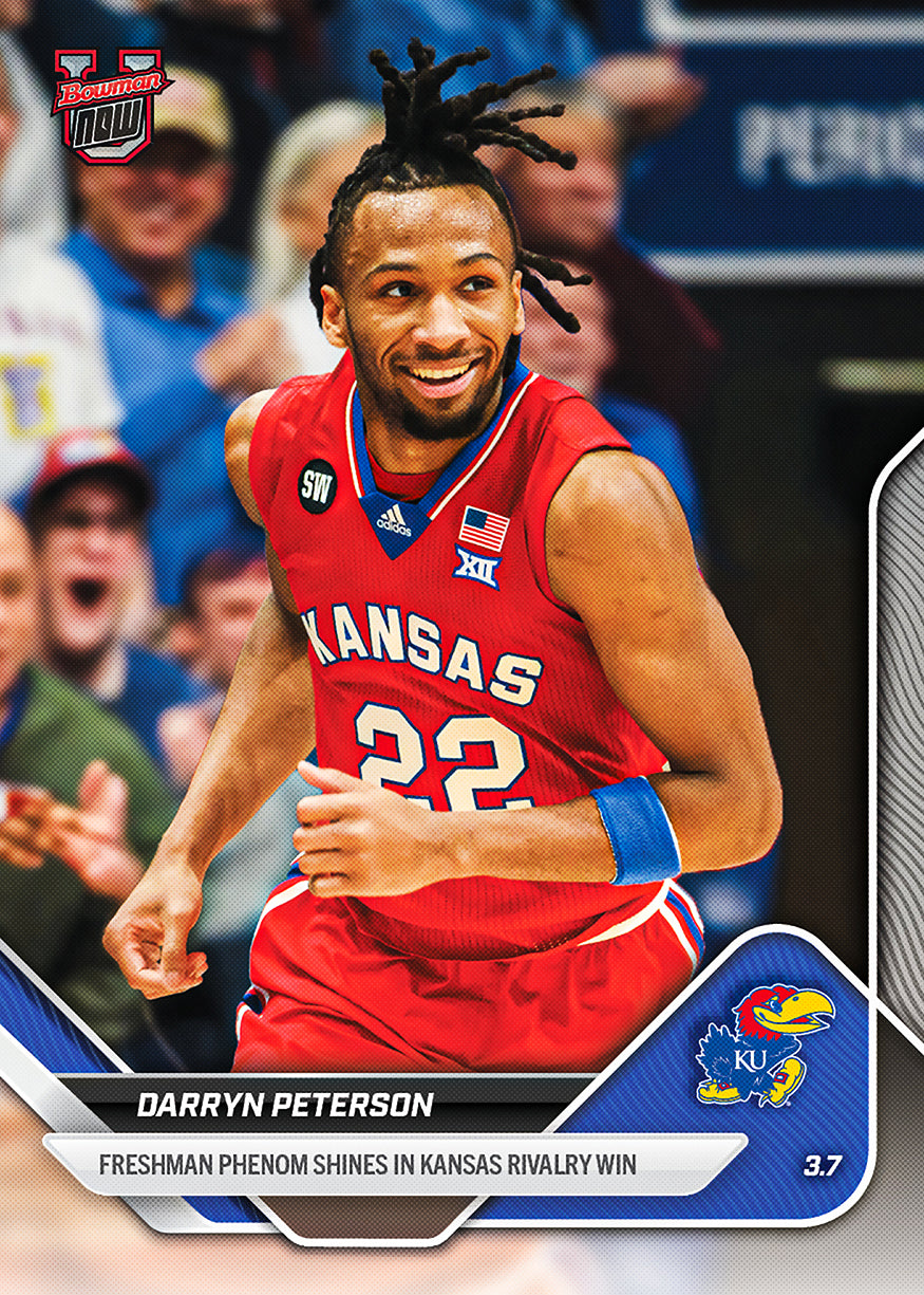 2025-26 Bowman U Basketball #90 Darryn Peterson