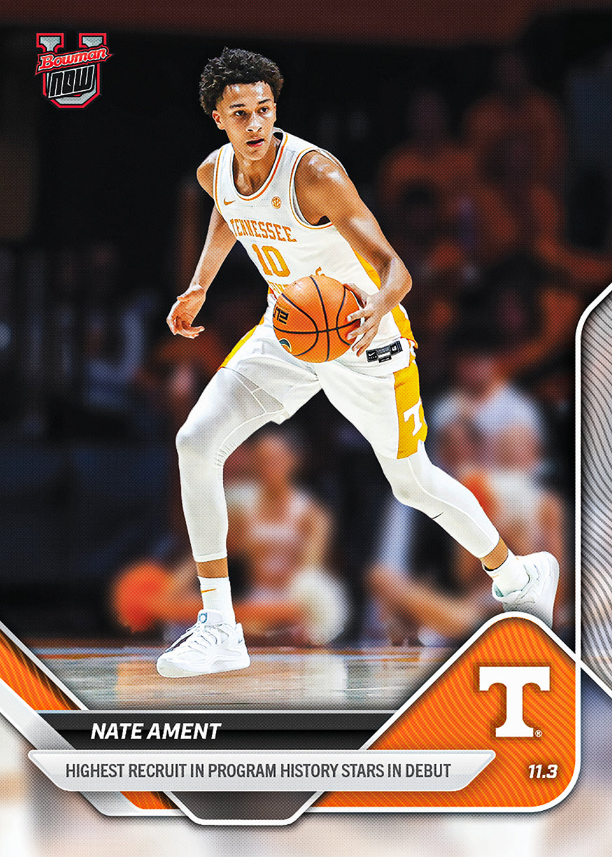 2025-26 Bowman U Basketball #3 Nate Ament
