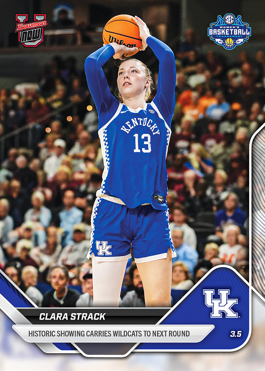 2025-26 Bowman U Basketball #87 Clara Strack