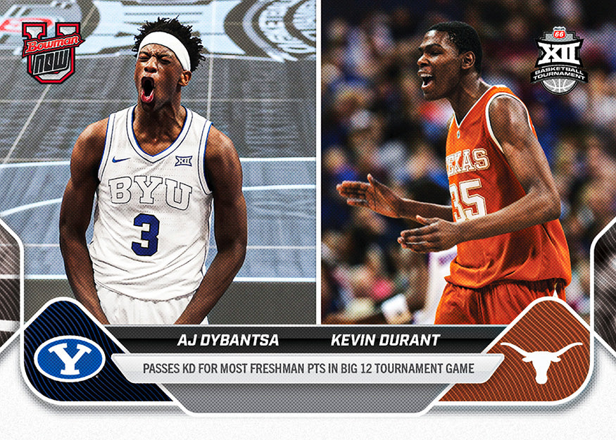 2025-26 Bowman U Basketball #94 AJ Dybantsa / Kevin Durant