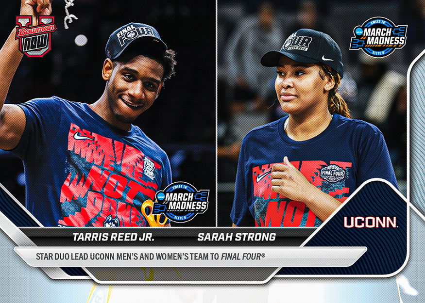 2025-26 Bowman U Basketball #118 Tarris Reed Jr. / Sarah Strong