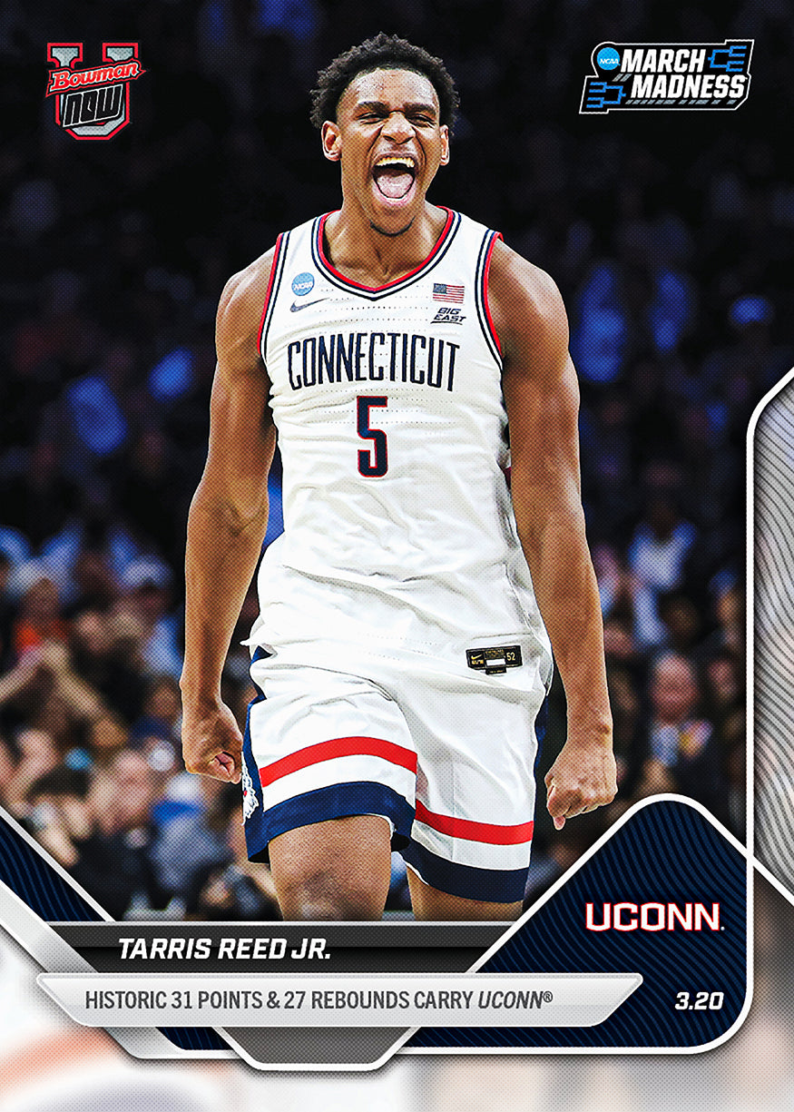 2025-26 Bowman U Basketball #103 Tarris Reed Jr.